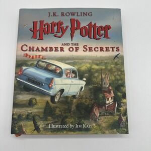Harry Potter and the Chamber of Secrets Illustrated Edition: YEAR 2  JK Rowling